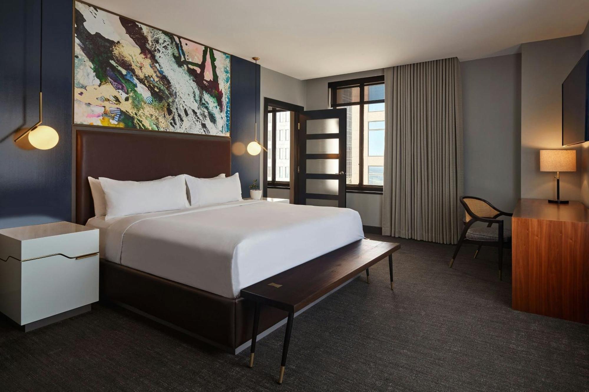 Junior Suite mit Kingsize-Bett und Schlafsofa